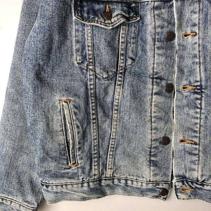 Levi's denim jacket, denim jacket, men's size XL unclear blue type Vintage Second Hand
