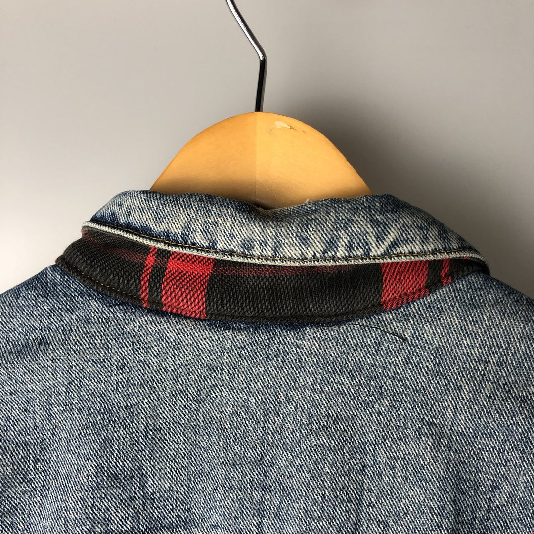 Levi's denim jacket, denim jacket, men's size XL unclear blue type Vintage Second Hand