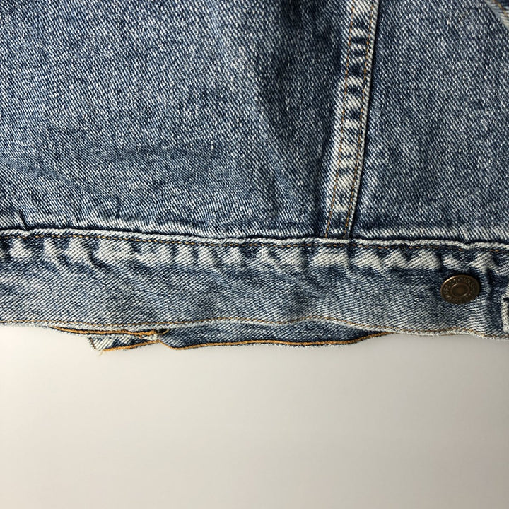 Levi's denim jacket, denim jacket, men's size XL unclear blue type Vintage Second Hand