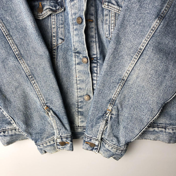 Levi's denim jacket, denim jacket, men's size XL unclear blue type Vintage Second Hand
