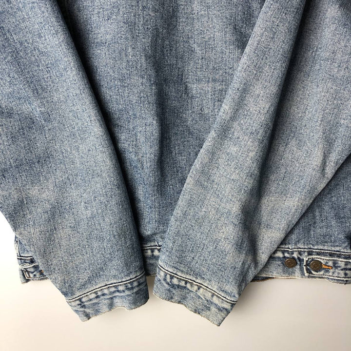 Levi's denim jacket, denim jacket, men's size XL unclear blue type Vintage Second Hand