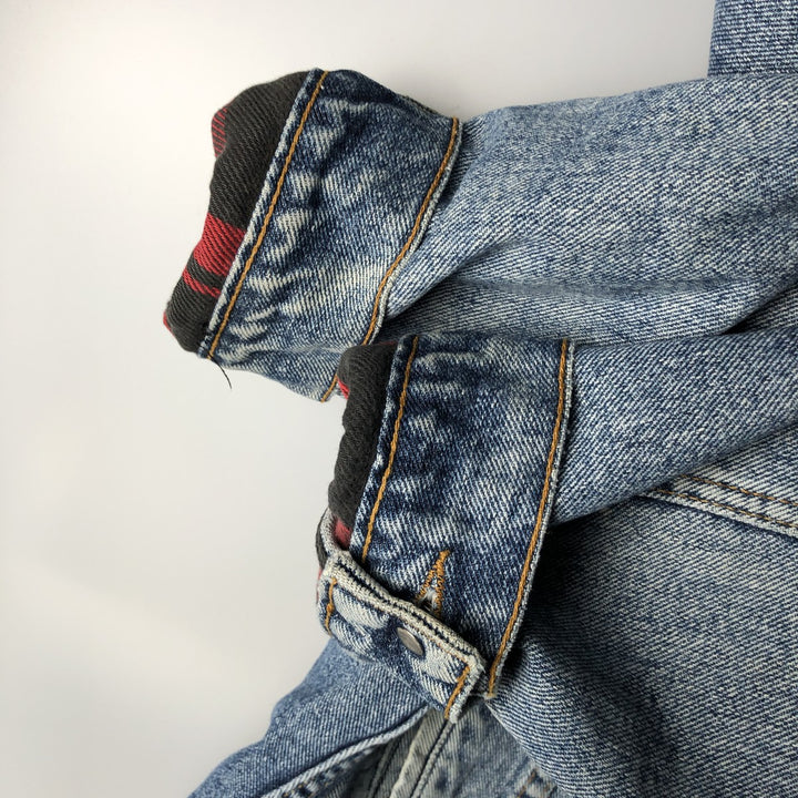Levi's denim jacket, denim jacket, men's size XL unclear blue type Vintage Second Hand