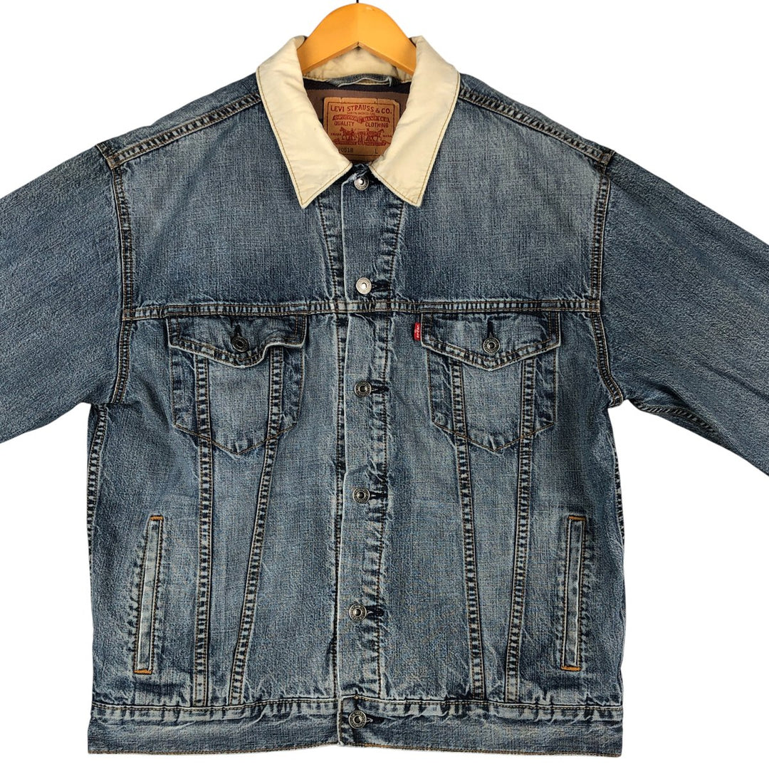 Levi's 70518 Denim Jacket, Men's Size L unclear blue type Vintage Second Hand