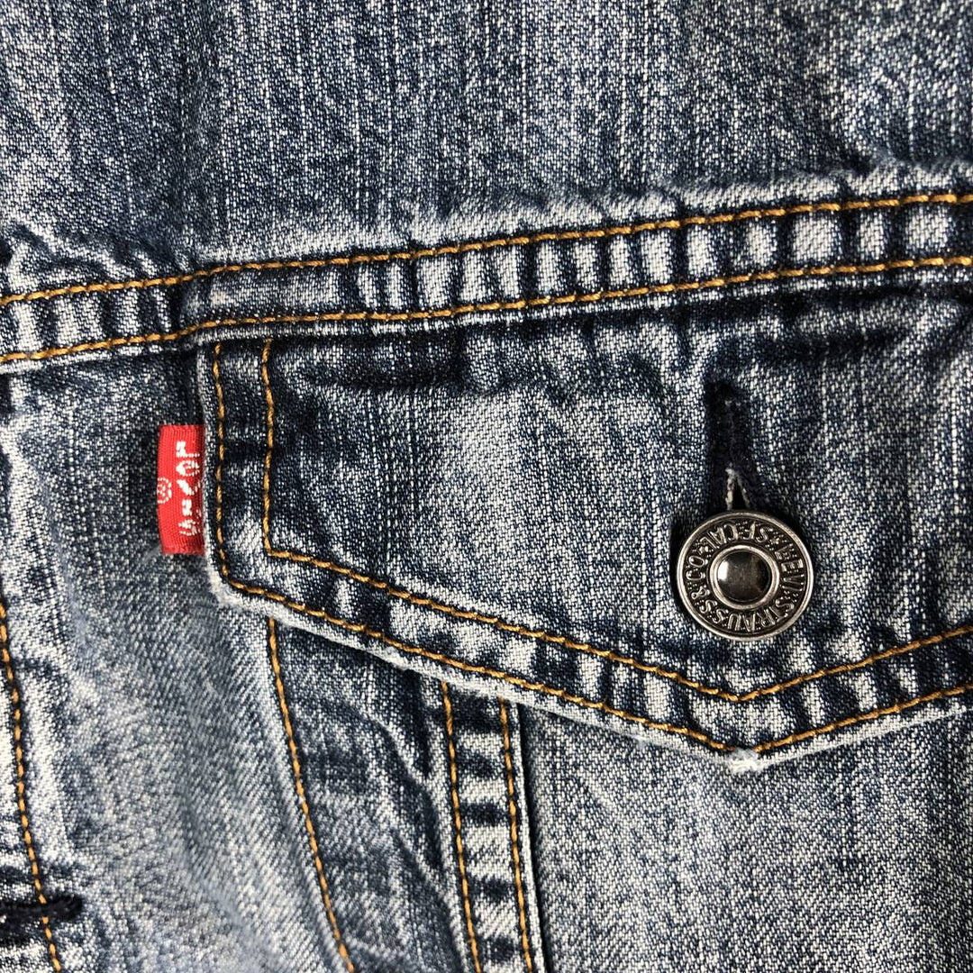 Levi's 70518 Denim Jacket, Men's Size L unclear blue type Vintage Second Hand