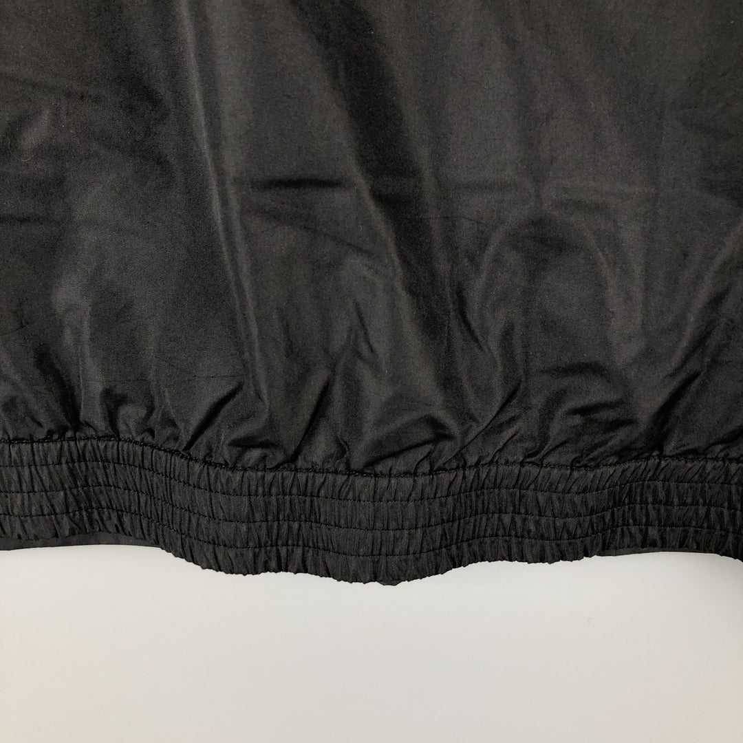 Ralph Lauren POLO GOLF warm-up pullover, men's size L polyester black type Vintage Second Hand