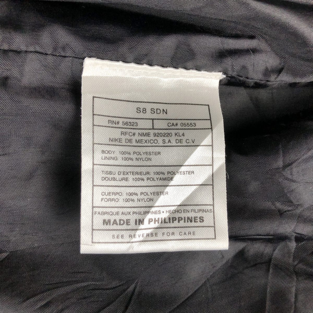 Nike Golf V-Neck Warm-Up Pullover, Men's XL polyester black type Vintage Second Hand