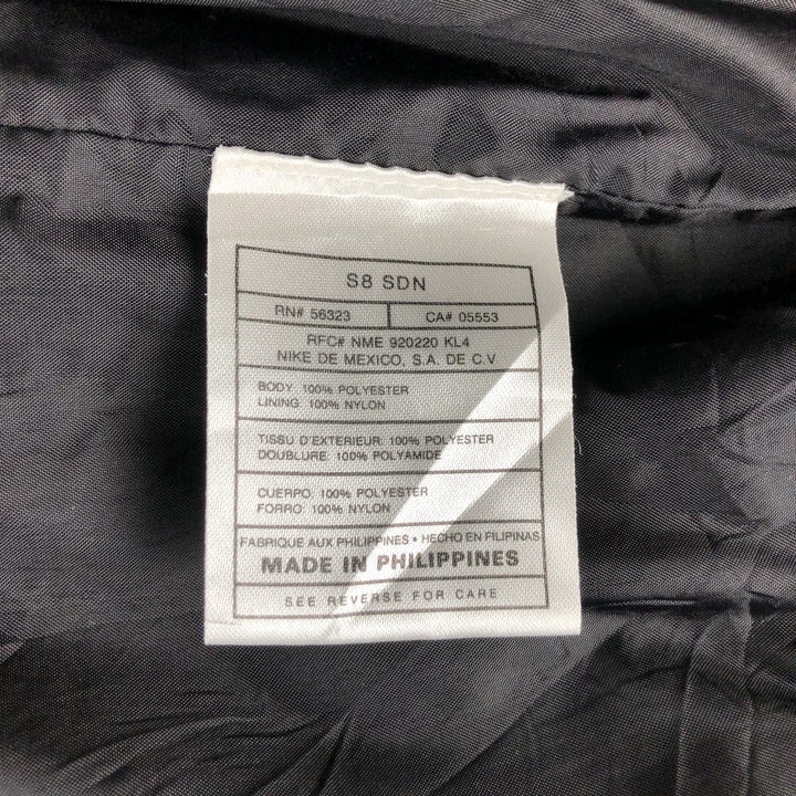 Nike Golf V-Neck Warm-Up Pullover, Men's XL polyester black type Vintage Second Hand