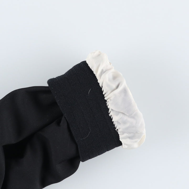 2000s~ Reebok V-neck nylon pullover, men's XL polyester black type Vintage Second Hand