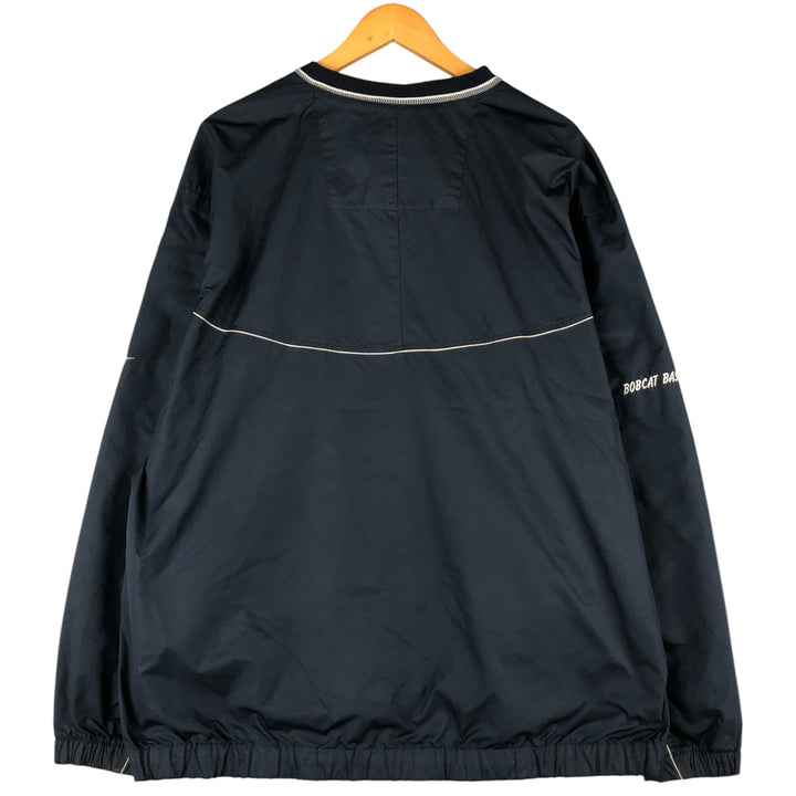 Nike Golf CLIMA-FIT V-Neck Warm-Up Pullover, Men's XL polyester navy blue type Vintage Second Hand