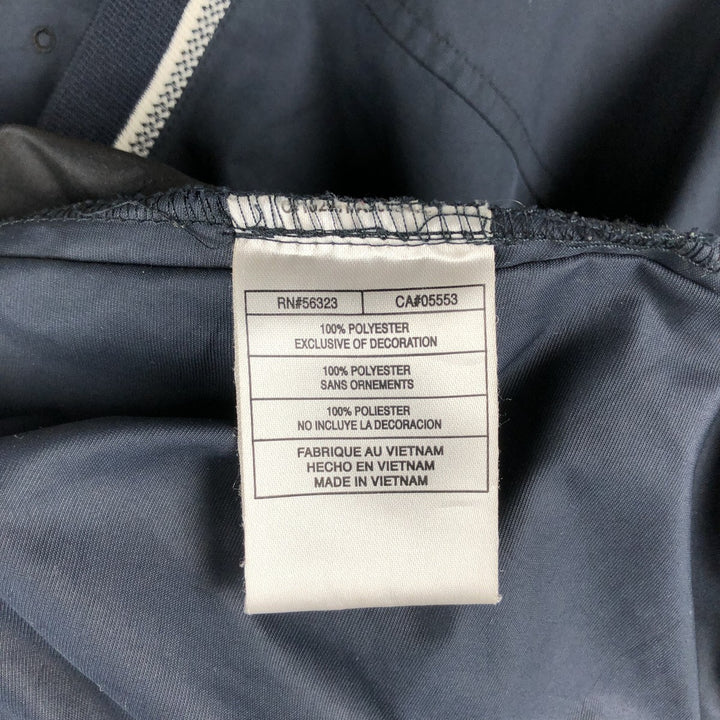 Nike Golf CLIMA-FIT V-Neck Warm-Up Pullover, Men's XL polyester navy blue type Vintage Second Hand