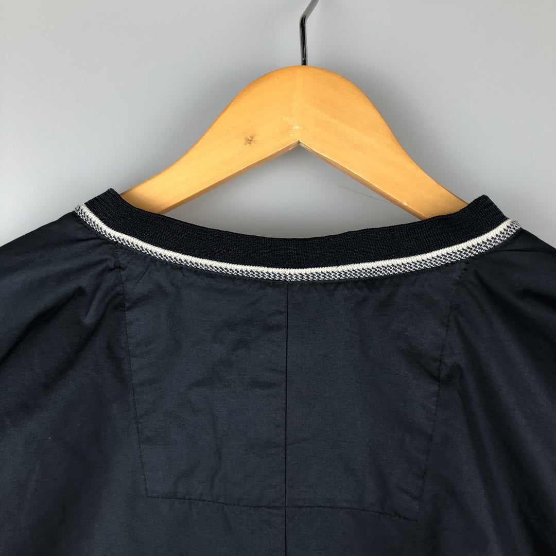 Nike Golf CLIMA-FIT V-Neck Warm-Up Pullover, Men's XL polyester navy blue type Vintage Second Hand