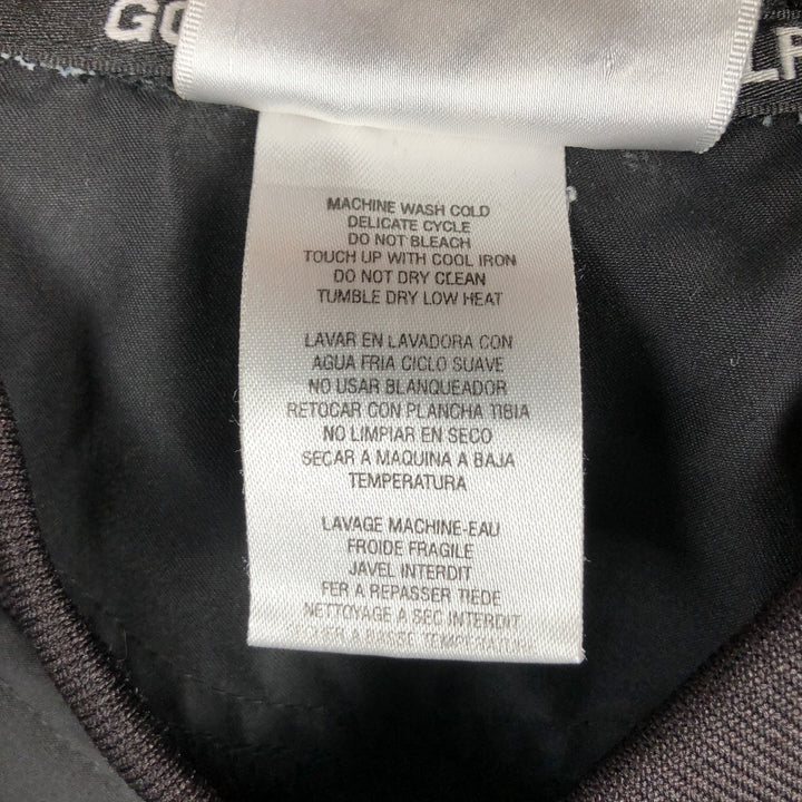 Vintage 90'S adidas Golf V-neck warm-up pullover, size M, men's polyester black type Vintage Second Hand