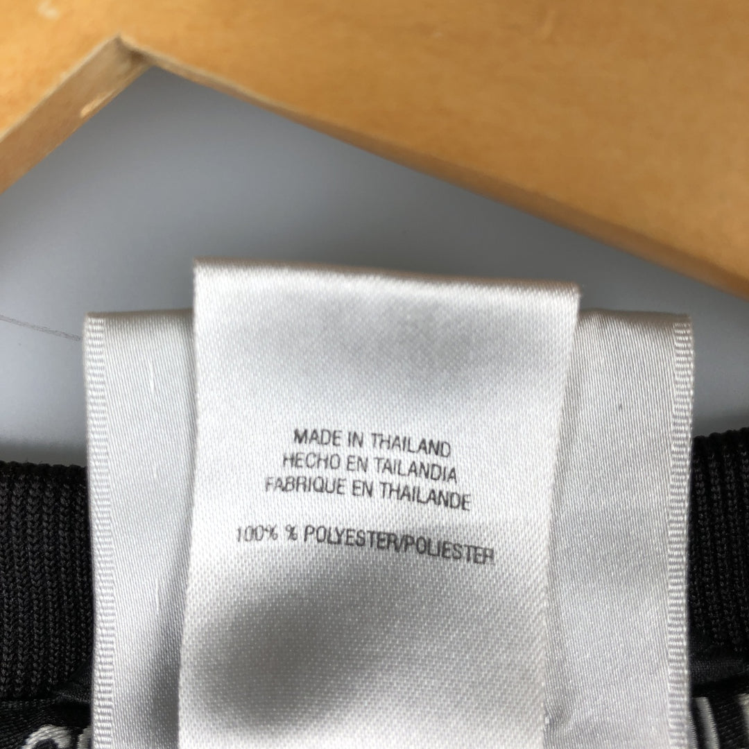 Vintage 90'S adidas Golf V-neck warm-up pullover, size M, men's polyester black type Vintage Second Hand