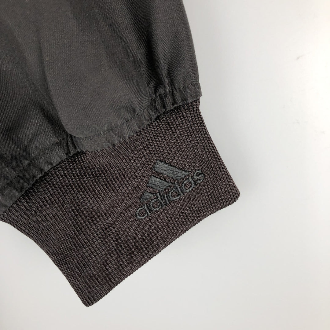 Vintage 90'S adidas Golf V-neck warm-up pullover, size M, men's polyester black type Vintage Second Hand