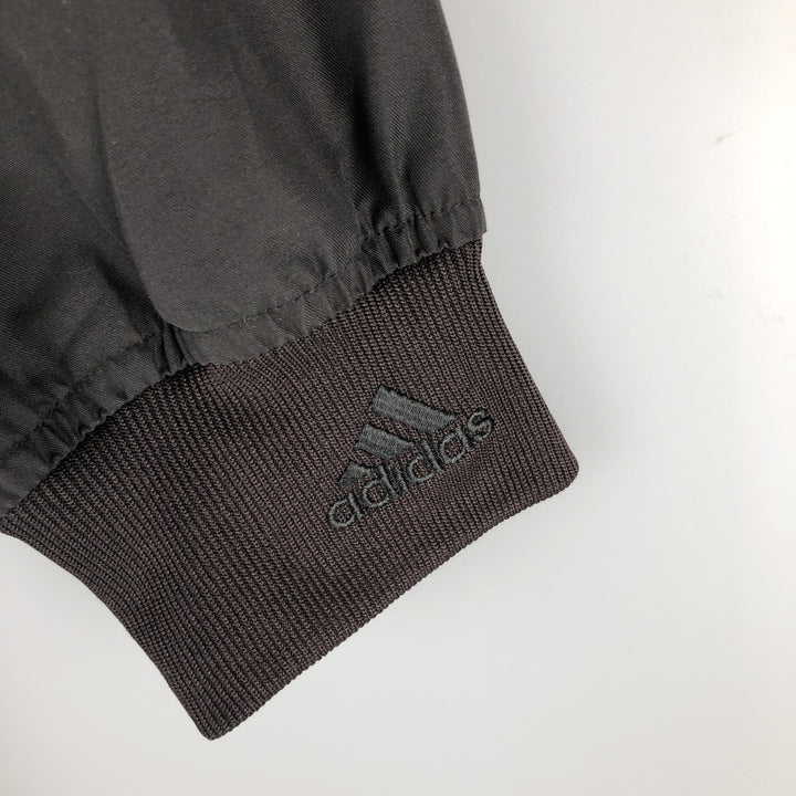 Vintage 90'S adidas Golf V-neck warm-up pullover, size M, men's polyester black type Vintage Second Hand