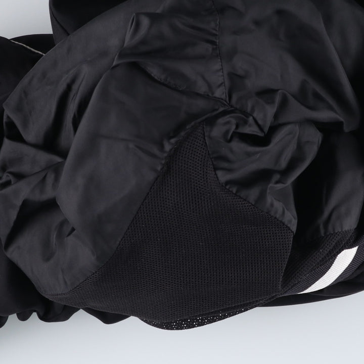 90'S Nike Golf V-neck warm-up pullover, men's size M polyester black type Vintage Second Hand