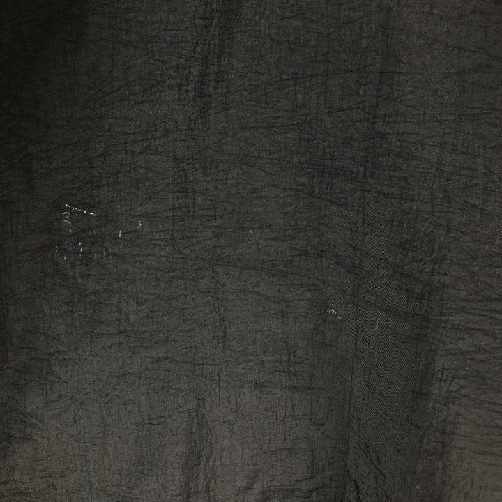 Champion V-neck nylon pullover, men's size M, vintage Nylon black type Vintage Second Hand