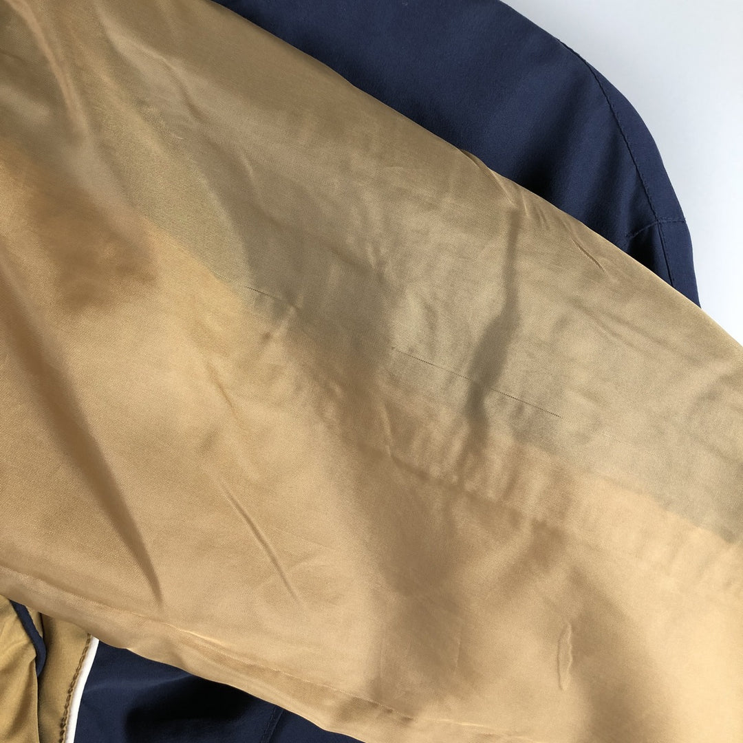 MLB MILWAUKEE BREWERS V-Neck Warm-Up Pullover, Men's Size L polyester navy blue type Vintage Second Hand