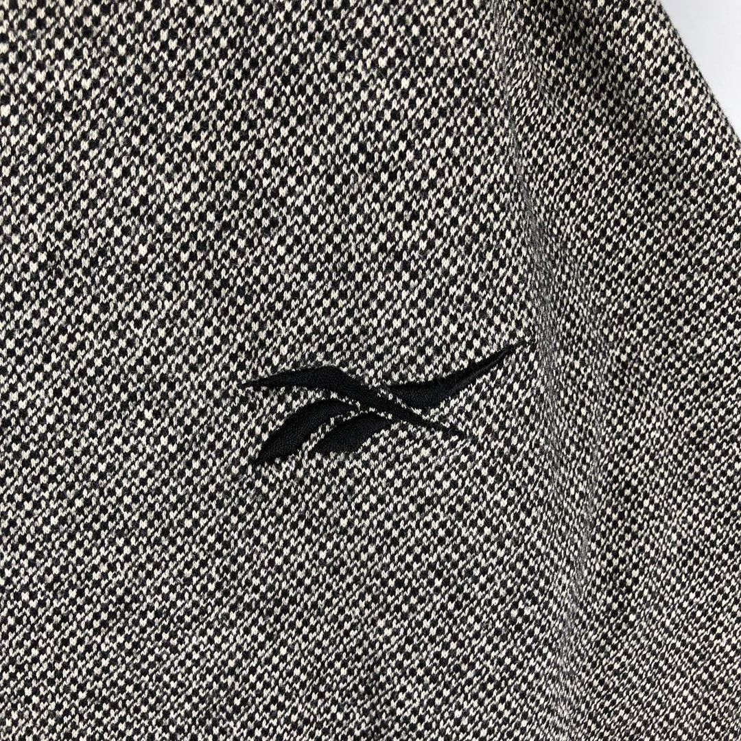 Reebok NFL Green Bay Packers V-neck reversible nylon pullover, men's size L Nylon black type Vintage Second Hand