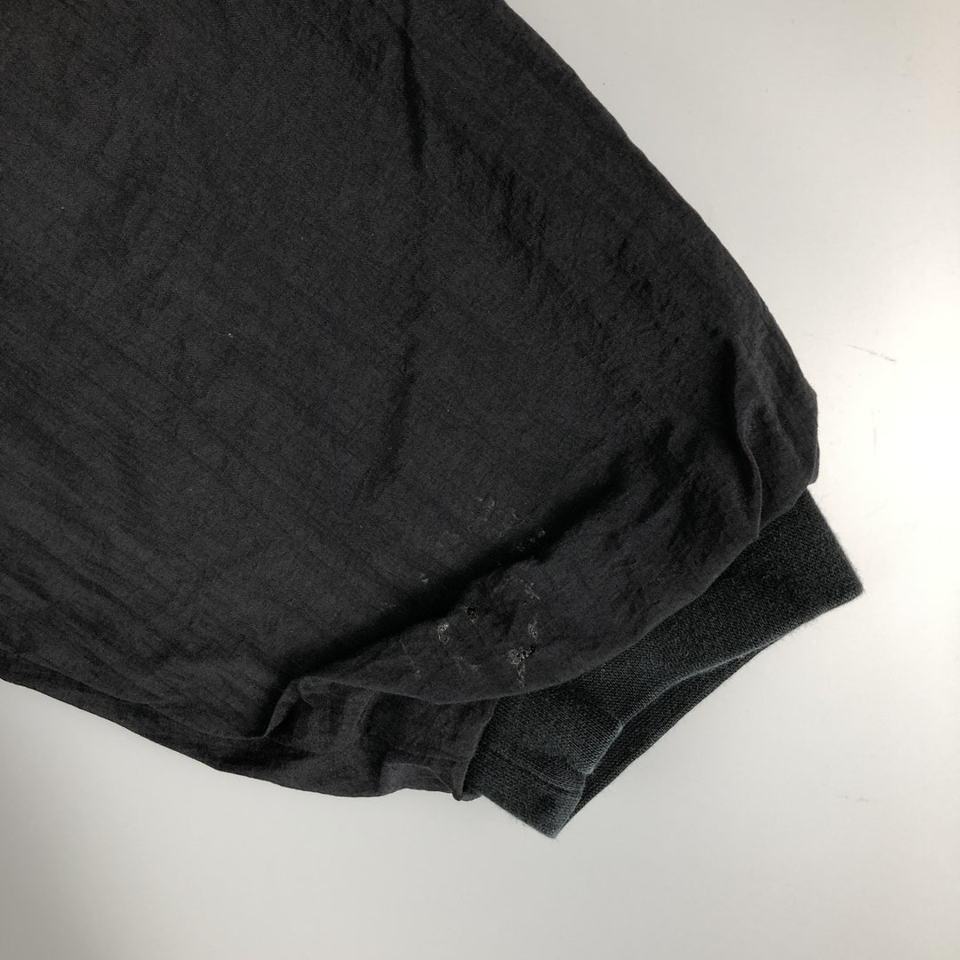 Reebok NFL Green Bay Packers V-neck reversible nylon pullover, men's size L Nylon black type Vintage Second Hand