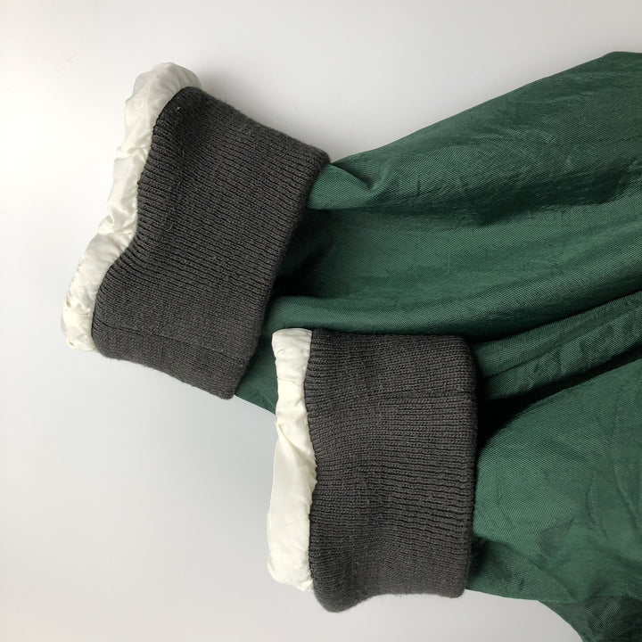 90'S Champion V-neck nylon pullover, men's size XL, vintage Nylon green type Vintage Second Hand