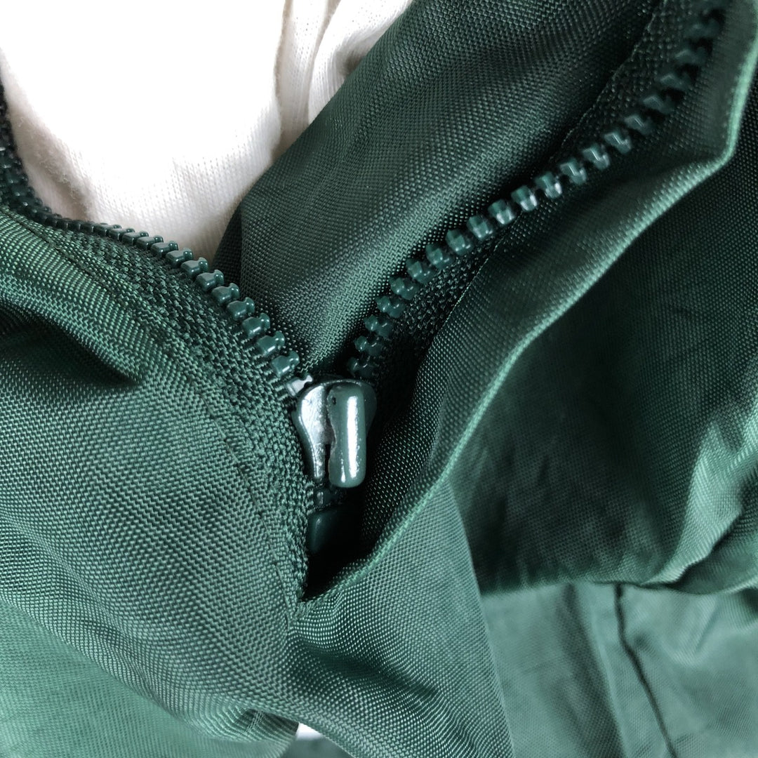 90'S Champion NFL Green Bay Packers V-neck nylon pullover, men's size XL Nylon green type Vintage Second Hand