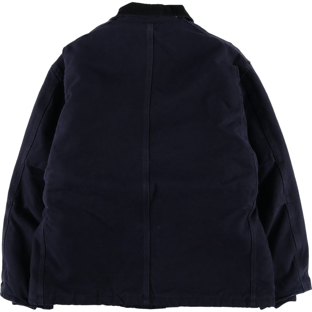 Carhartt Padded Traditional Duck Work Jacket, Men's Size L cotton navy blue type Vintage Second Hand