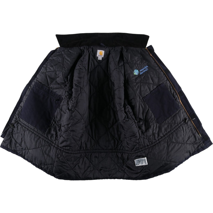 Carhartt Padded Traditional Duck Work Jacket, Men's Size L cotton navy blue type Vintage Second Hand