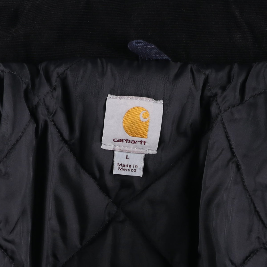 Carhartt Padded Traditional Duck Work Jacket, Men's Size L cotton navy blue type Vintage Second Hand