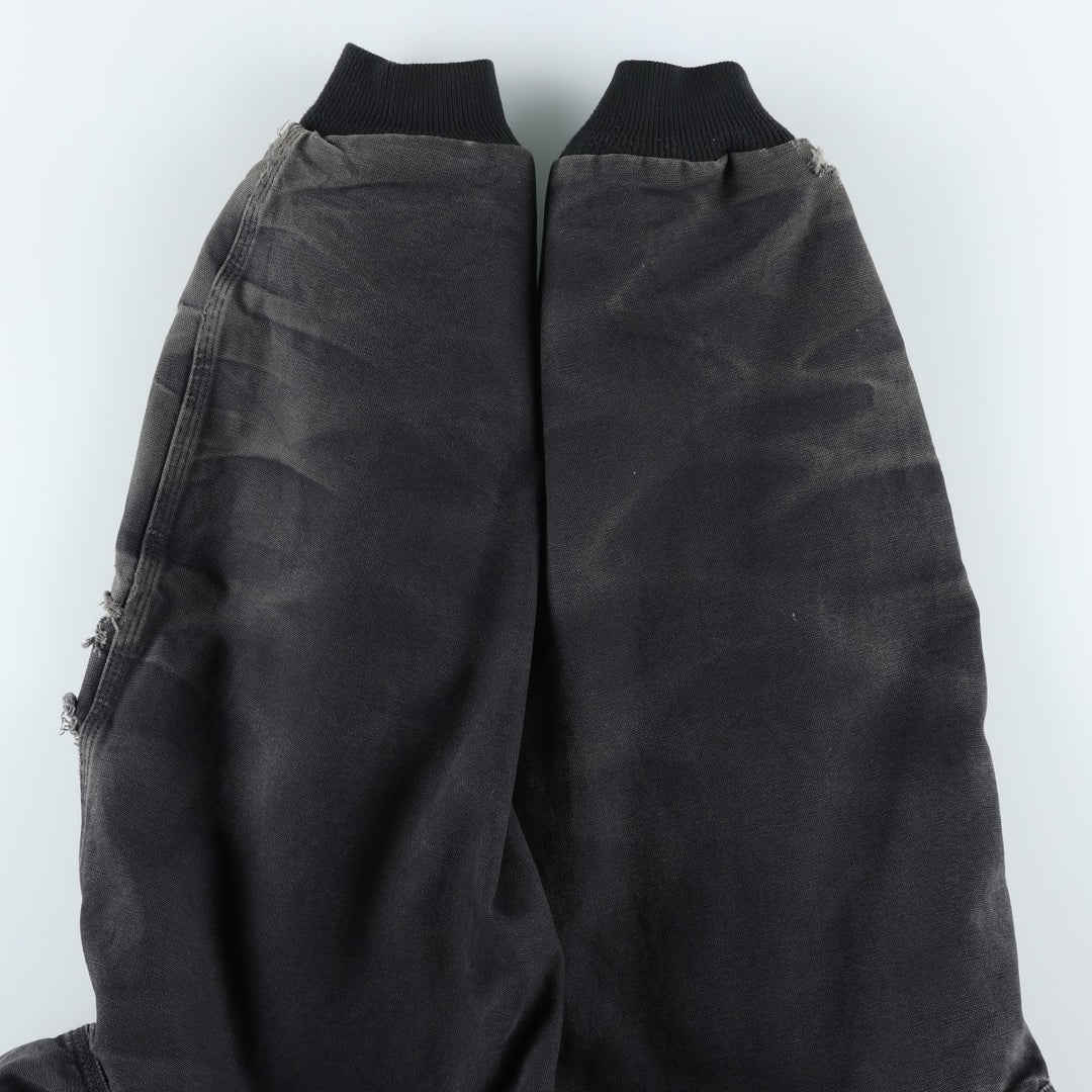 Carhartt Active Jacket, Padded Duck Full-Zip Hoodie, Men's XXL cotton black type Vintage Second Hand