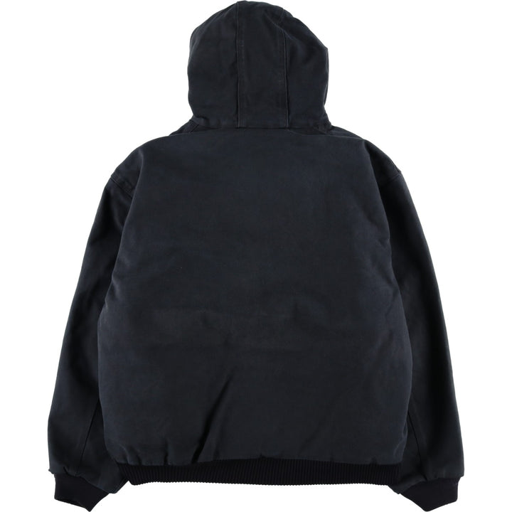 Carhartt Active Jacket, Padded Duck Full-Zip Hoodie, Men's XXL unclear navy blue type Vintage Second Hand