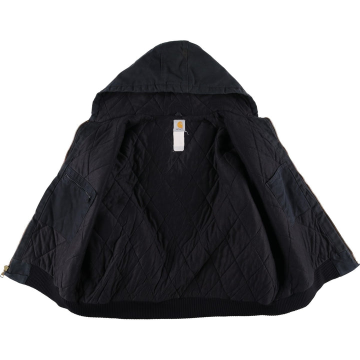 Carhartt Active Jacket, Padded Duck Full-Zip Hoodie, Men's XXL unclear navy blue type Vintage Second Hand