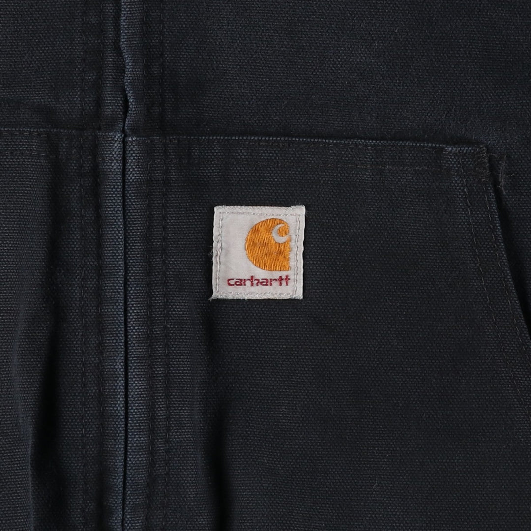 Carhartt Active Jacket, Padded Duck Full-Zip Hoodie, Men's XXL unclear navy blue type Vintage Second Hand