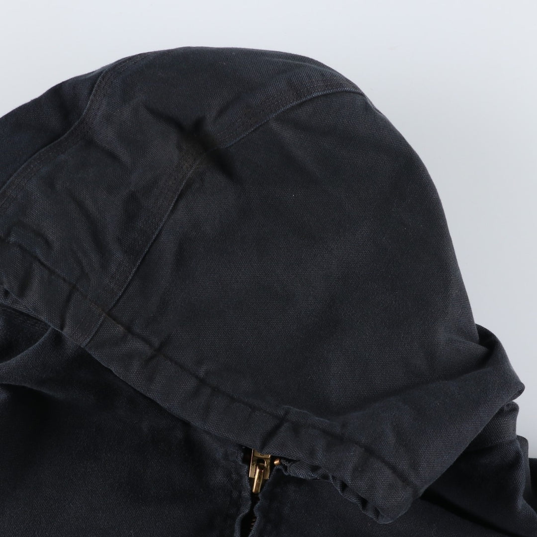 Carhartt Active Jacket, Padded Duck Full-Zip Hoodie, Men's XXL unclear navy blue type Vintage Second Hand