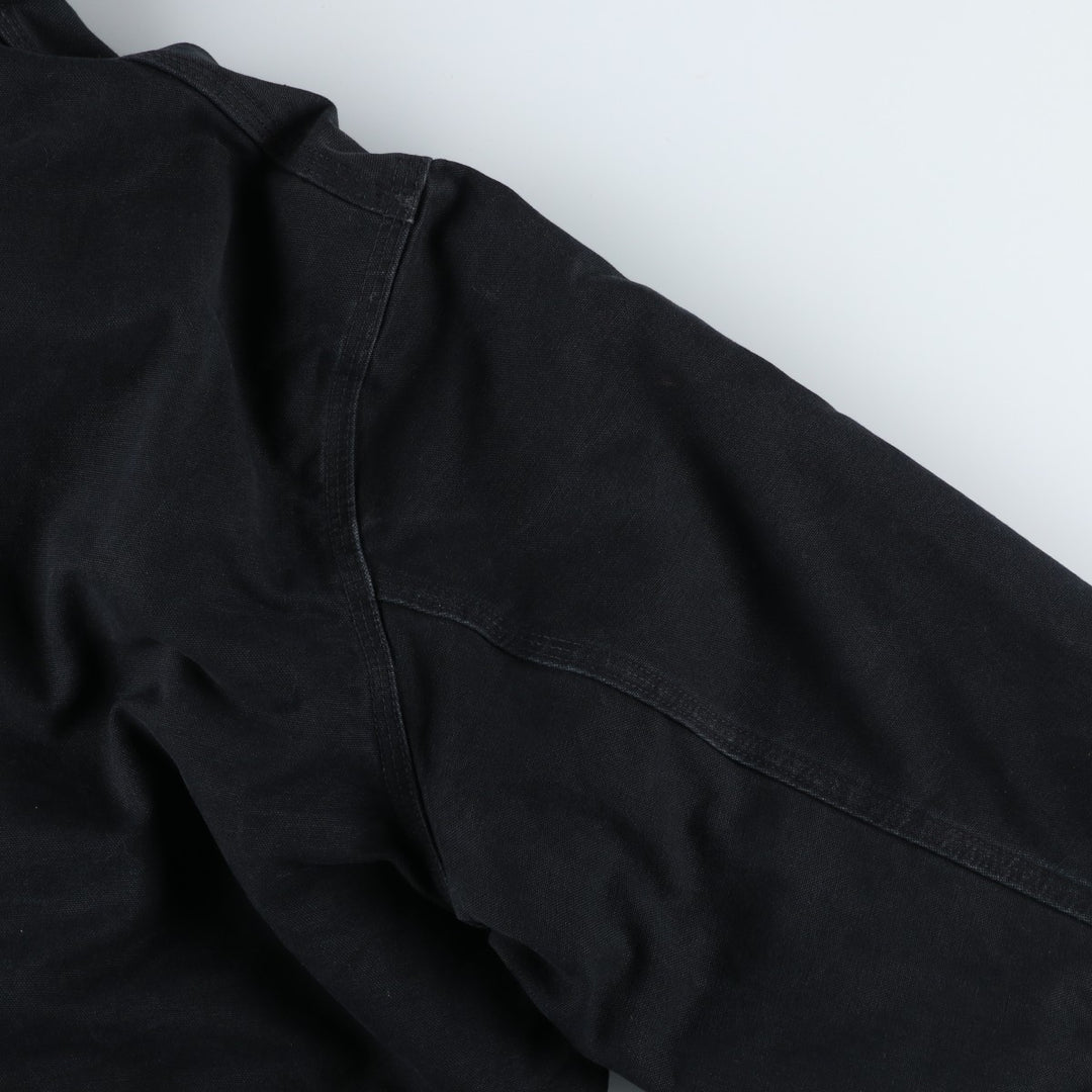 Carhartt Active Jacket, Padded Duck Full-Zip Hoodie, Made in USA, Men's XXL unclear black type Vintage Second Hand