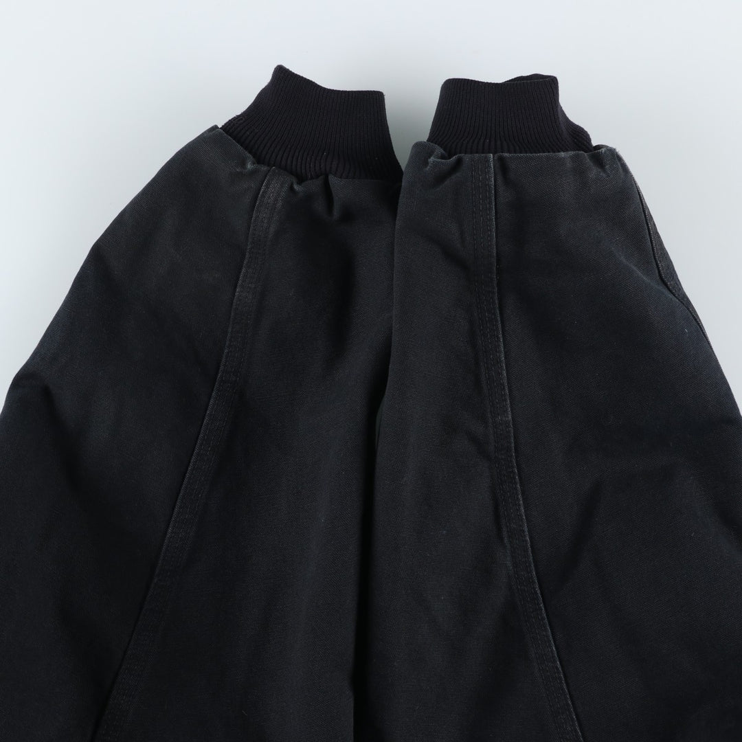Carhartt Active Jacket, Padded Duck Full-Zip Hoodie, Made in USA, Men's XXL unclear black type Vintage Second Hand