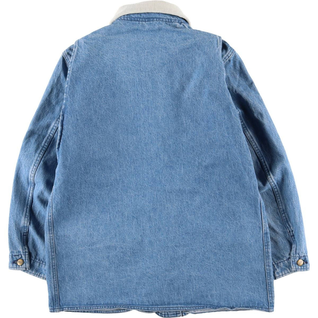 Vintage 1980'S LL Bean hunting jacket, women's size L unclear blue type Vintage Second Hand