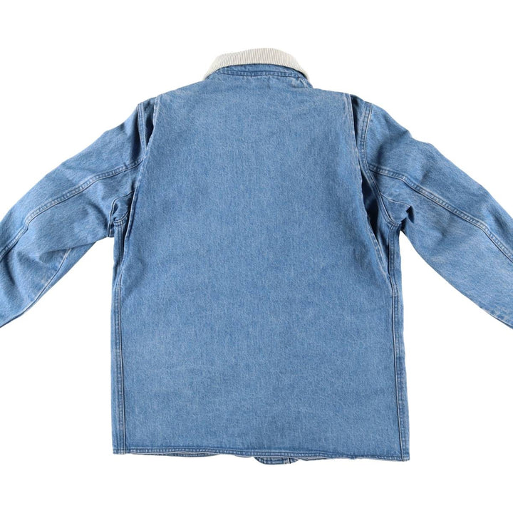 Vintage 1980'S LL Bean hunting jacket, women's size L unclear blue type Vintage Second Hand