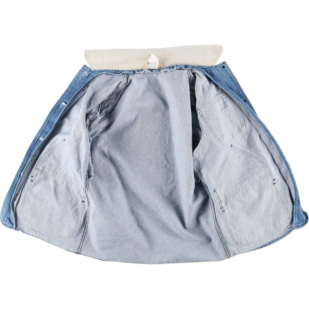 Vintage 1980'S LL Bean hunting jacket, women's size L unclear blue type Vintage Second Hand