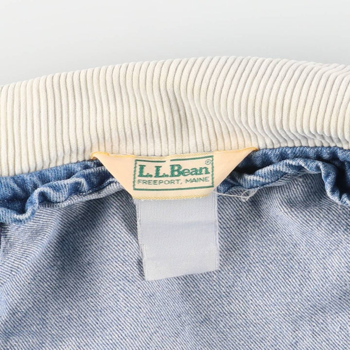 Vintage 1980'S LL Bean hunting jacket, women's size L unclear blue type Vintage Second Hand