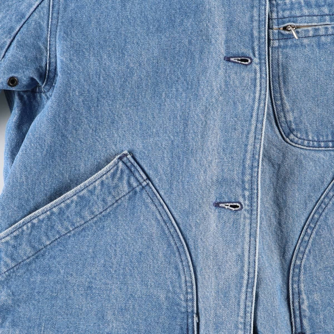 Vintage 1980'S LL Bean hunting jacket, women's size L unclear blue type Vintage Second Hand