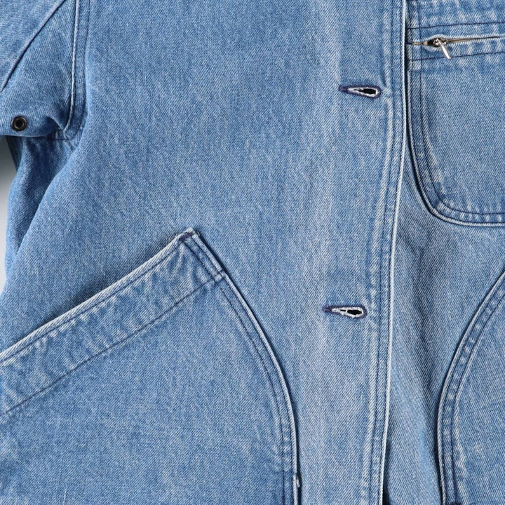 Vintage 1980'S LL Bean hunting jacket, women's size L unclear blue type Vintage Second Hand