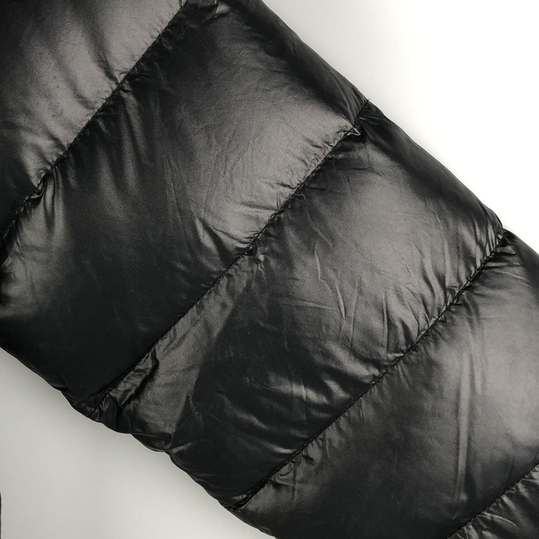 Diesel Down Parka, Women's Size M Nylon black type Vintage Second Hand