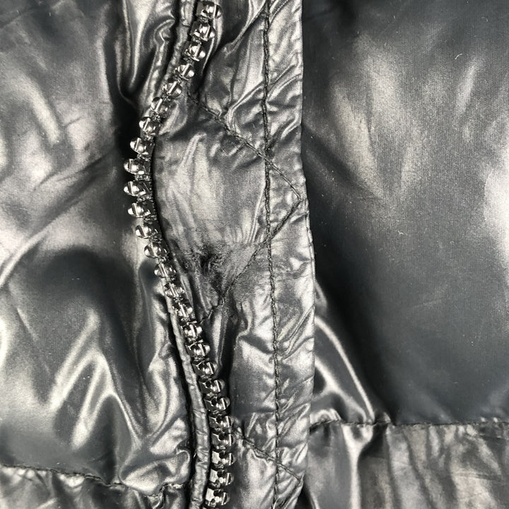 Diesel Down Parka, Women's Size M Nylon black type Vintage Second Hand