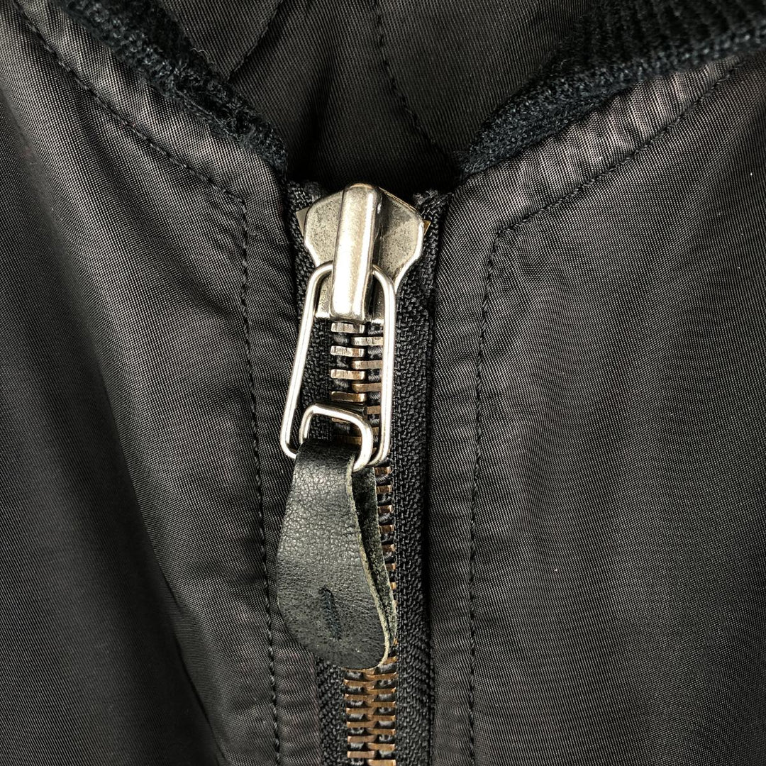 AVIREX B-15 Type Military Flight Jacket, Women's, Size M Nylon black type Vintage Second Hand