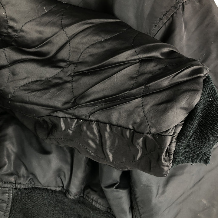 AVIREX B-15 Type Military Flight Jacket, Women's, Size M Nylon black type Vintage Second Hand