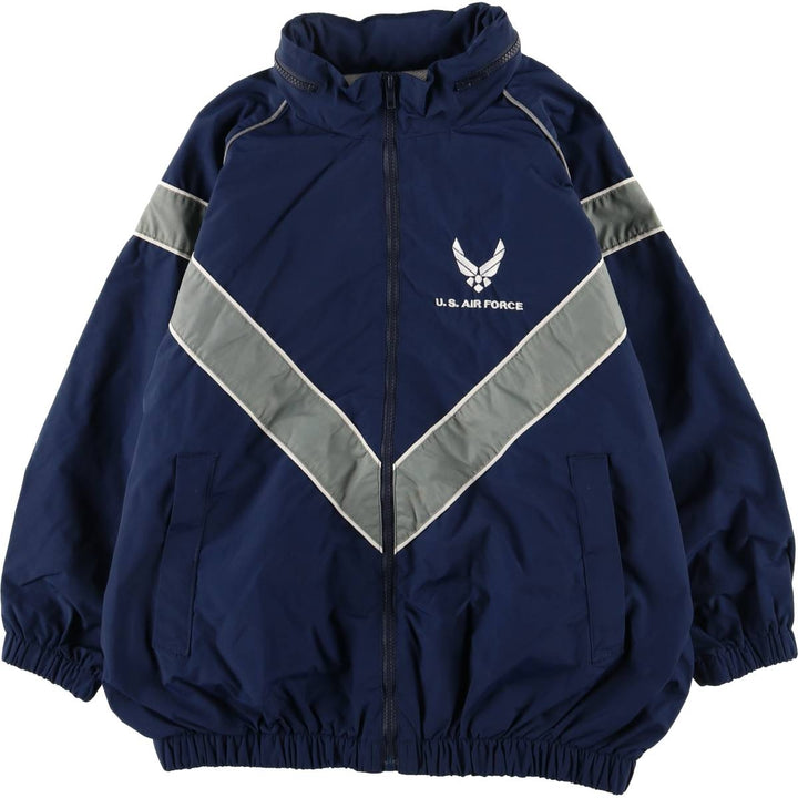 Authentic 2000'S US Air Force PTU Training Jacket, Military Nylon Jacket, Small Regular, Men's Size Small unclear blue type Vintage Second Hand