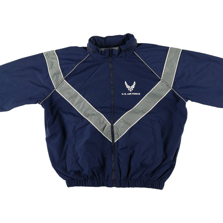 Authentic 2000'S US Air Force PTU Training Jacket, Military Nylon Jacket, Small Regular, Men's Size Small unclear blue type Vintage Second Hand