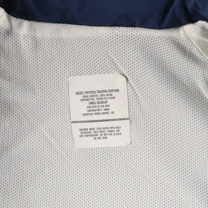 Authentic 2000'S US Air Force PTU Training Jacket, Military Nylon Jacket, Small Regular, Men's Size Small unclear blue type Vintage Second Hand