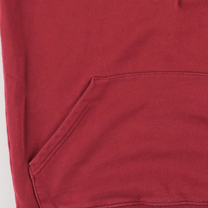 Oakley CUSTOM FIT Back Print Sweat Half Zip Hoodie Women's Size S cotton red type Vintage Second Hand